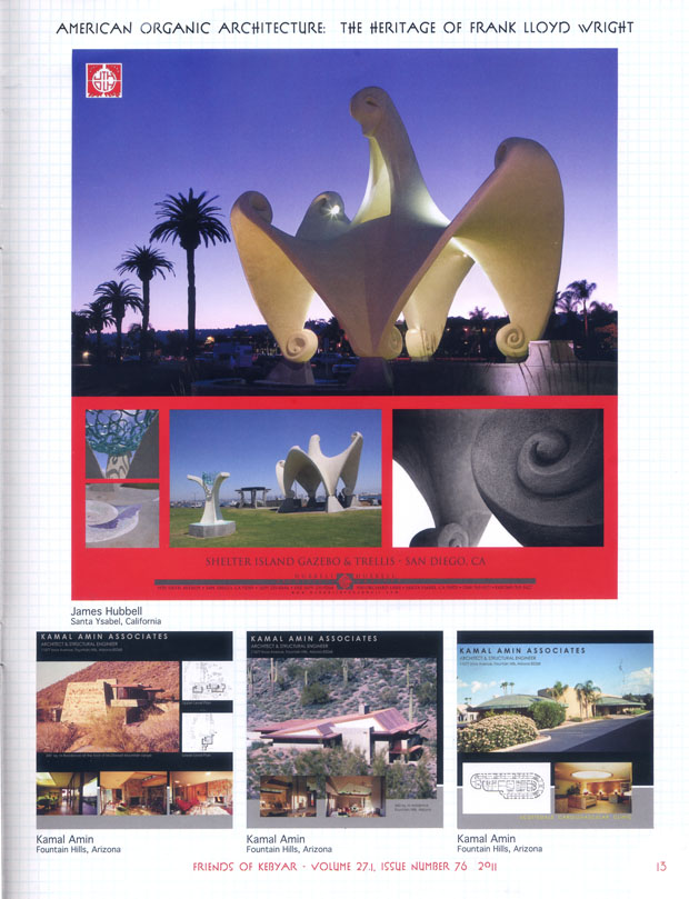 Friends of Kebyar - American Organic Architecture The Heritage of Frank Lloyd Wright - Page 13 - Featuring James Hubbell