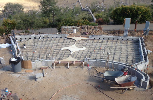 Second Building Footings