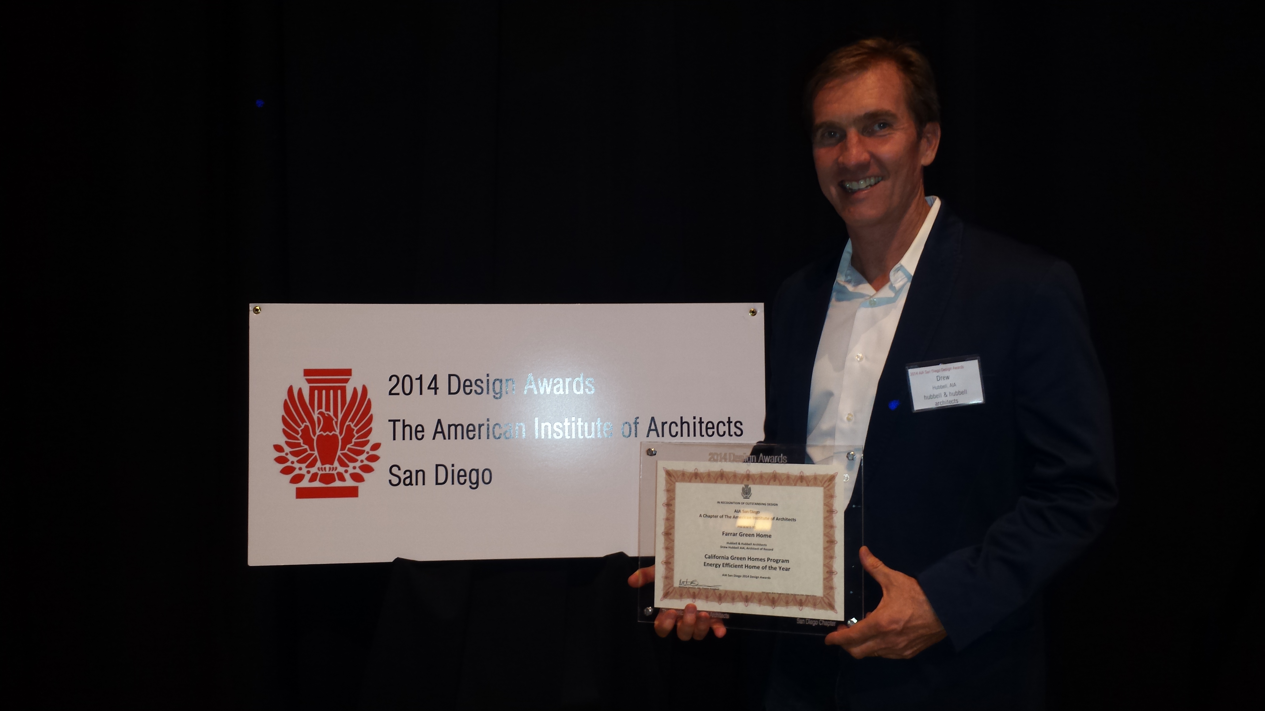 San Diego AIA Home of the Year! Hubbell and Hubbell Architects